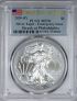 2020 Philly "Emergency" Issue Silver Eagle PCGS MS70 First Day of Issue Flag Label