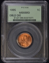 1995 Lincoln Cent Double Die Obverse PCGS MS66 Red